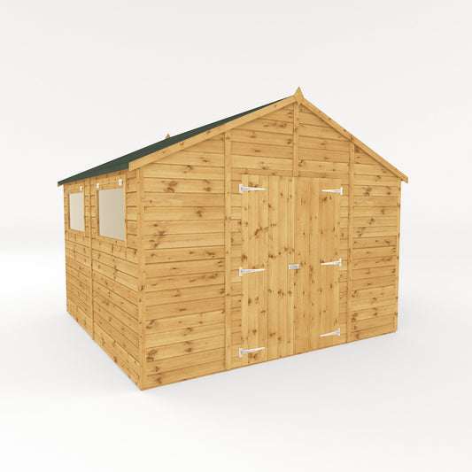 Modular Shiplap Timber Workshop - Apex Roof