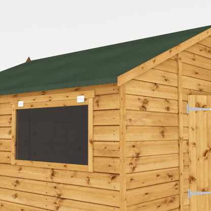 Modular Shiplap Timber Workshop - Apex Roof