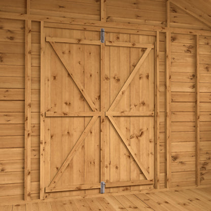Modular Shiplap Timber Workshop - Apex Roof