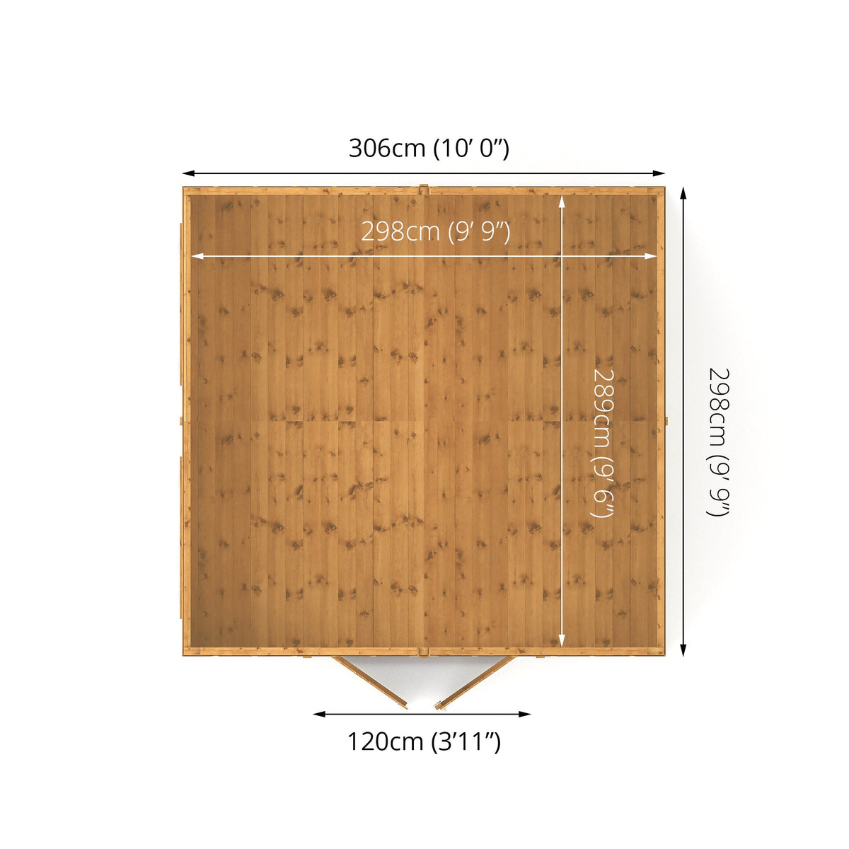 Modular Shiplap Timber Workshop - Apex Roof