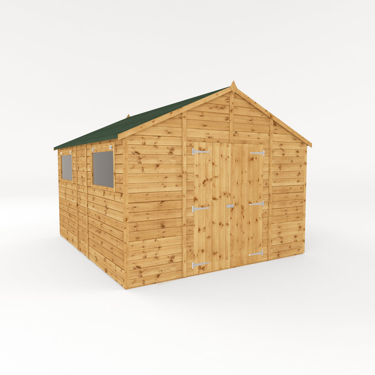 Modular Shiplap Timber Workshop - Apex Roof
