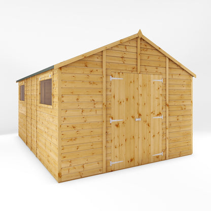 Modular Shiplap Timber Workshop - Apex Roof
