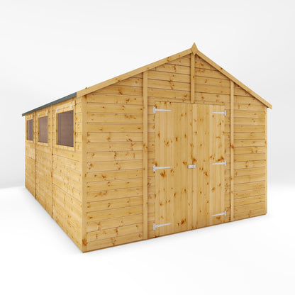 Modular Shiplap Timber Workshop - Apex Roof
