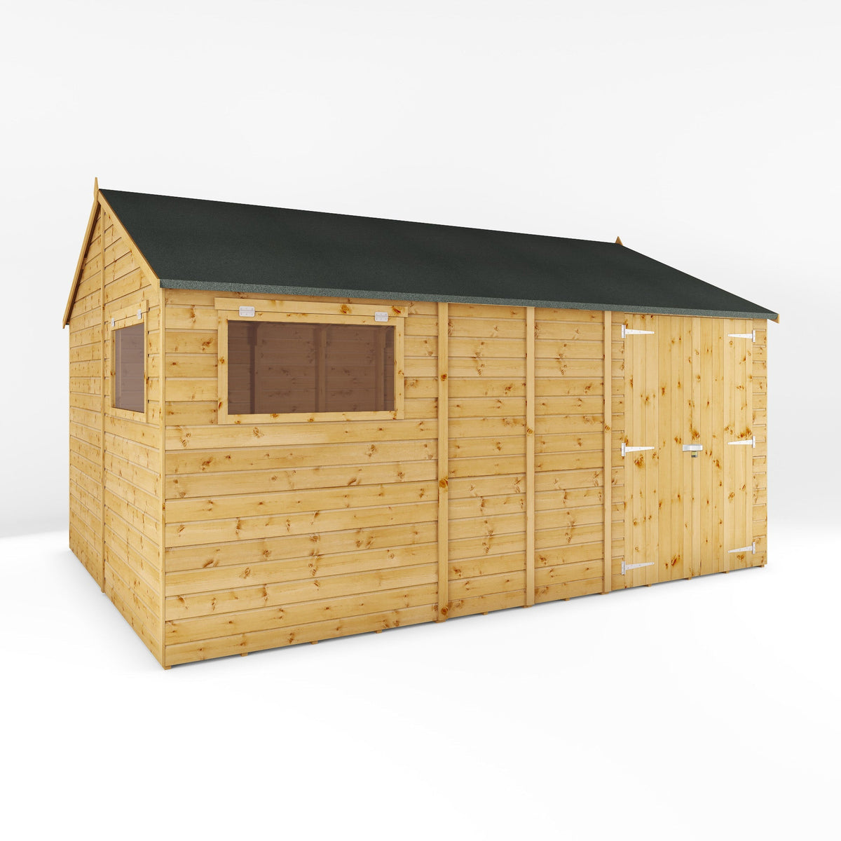 Modular Shiplap Timber Workshop - Apex Roof
