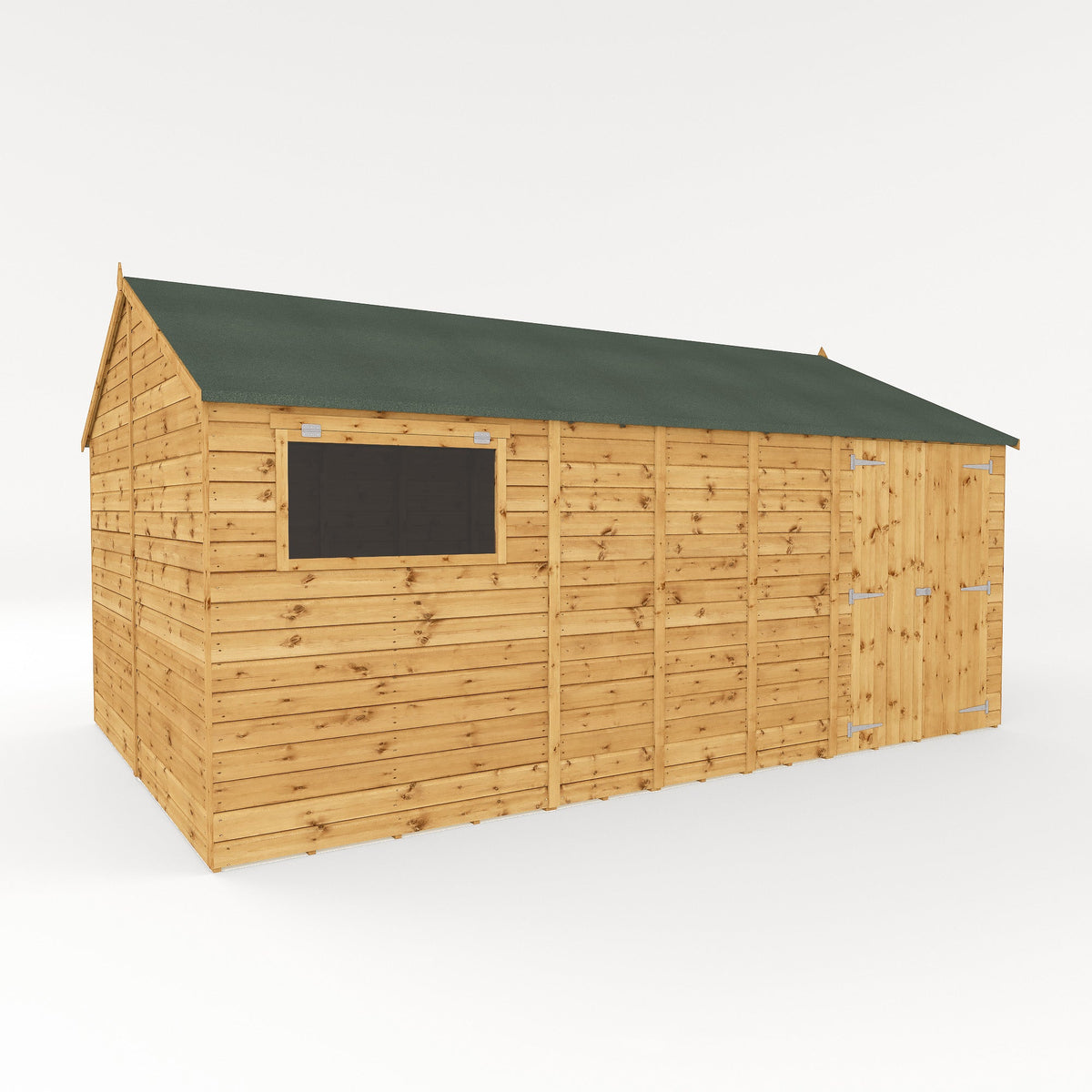 Modular Shiplap Timber Workshop - Apex Roof