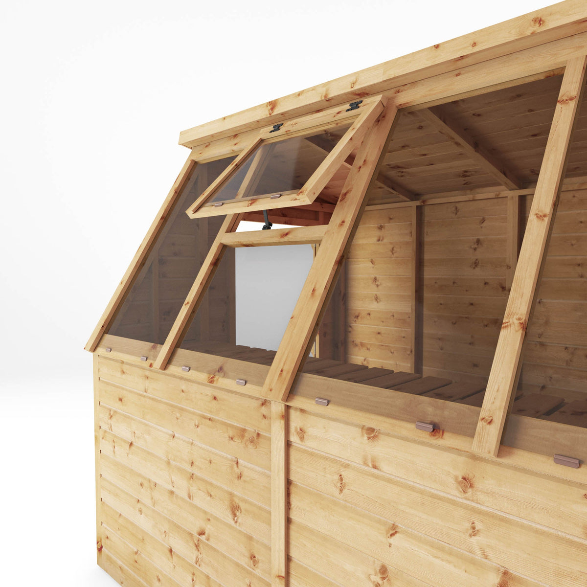 Premium Timber Shiplap Potting Shed with Garden Storage (8x6)