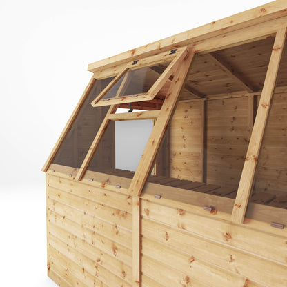 Premium Timber Shiplap Potting Shed with Garden Storage (8x6)