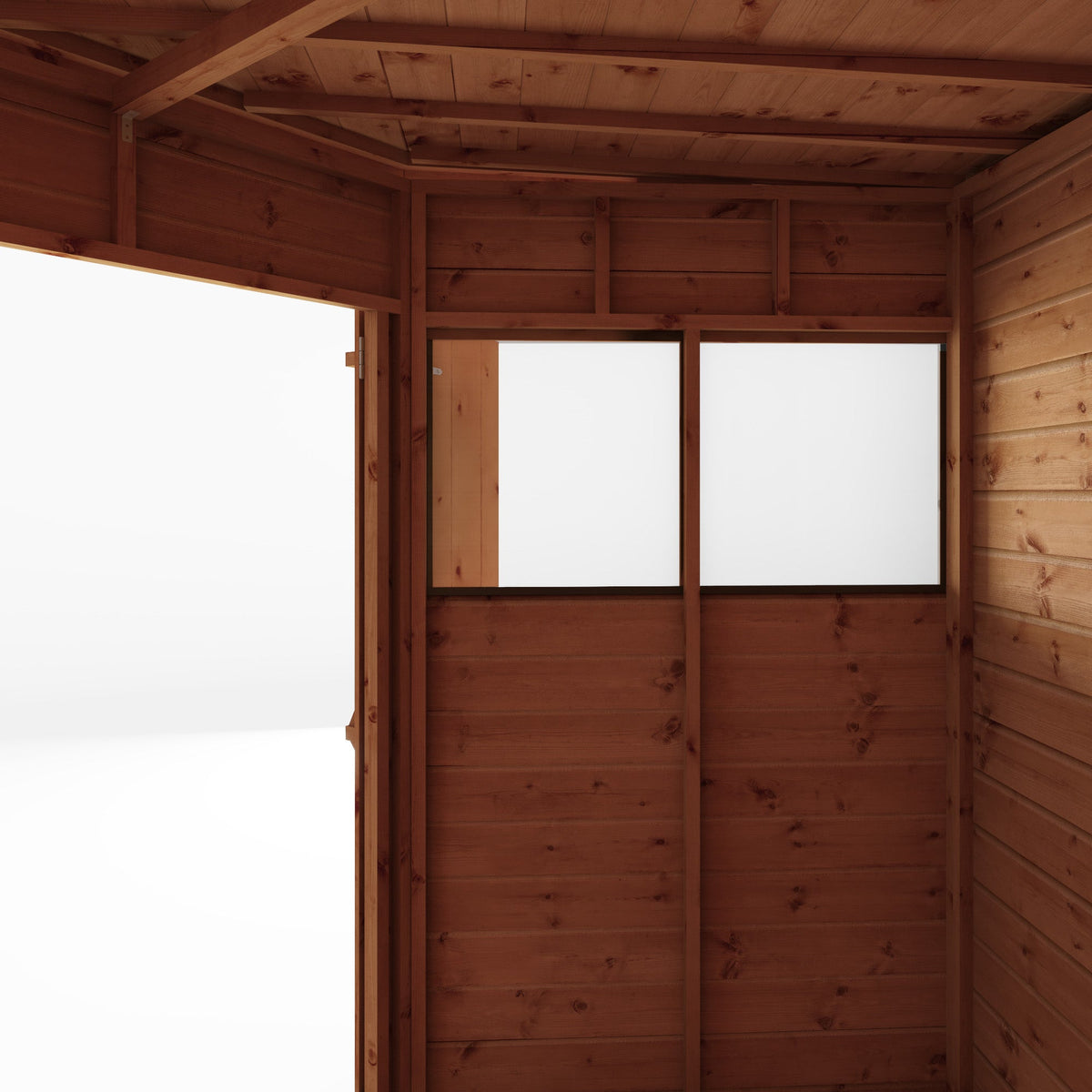 Premium Timber Shiplap Corner Storage Shed