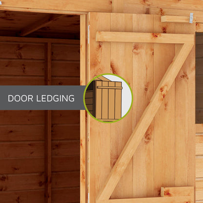 Premium Timber Overlap Apex Workshop (15x10)