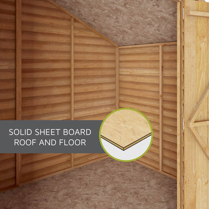 Premium Timber Overlap Apex Workshop (15x10)