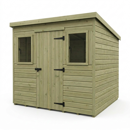 9 x 10 Security Pent Shed - view 3