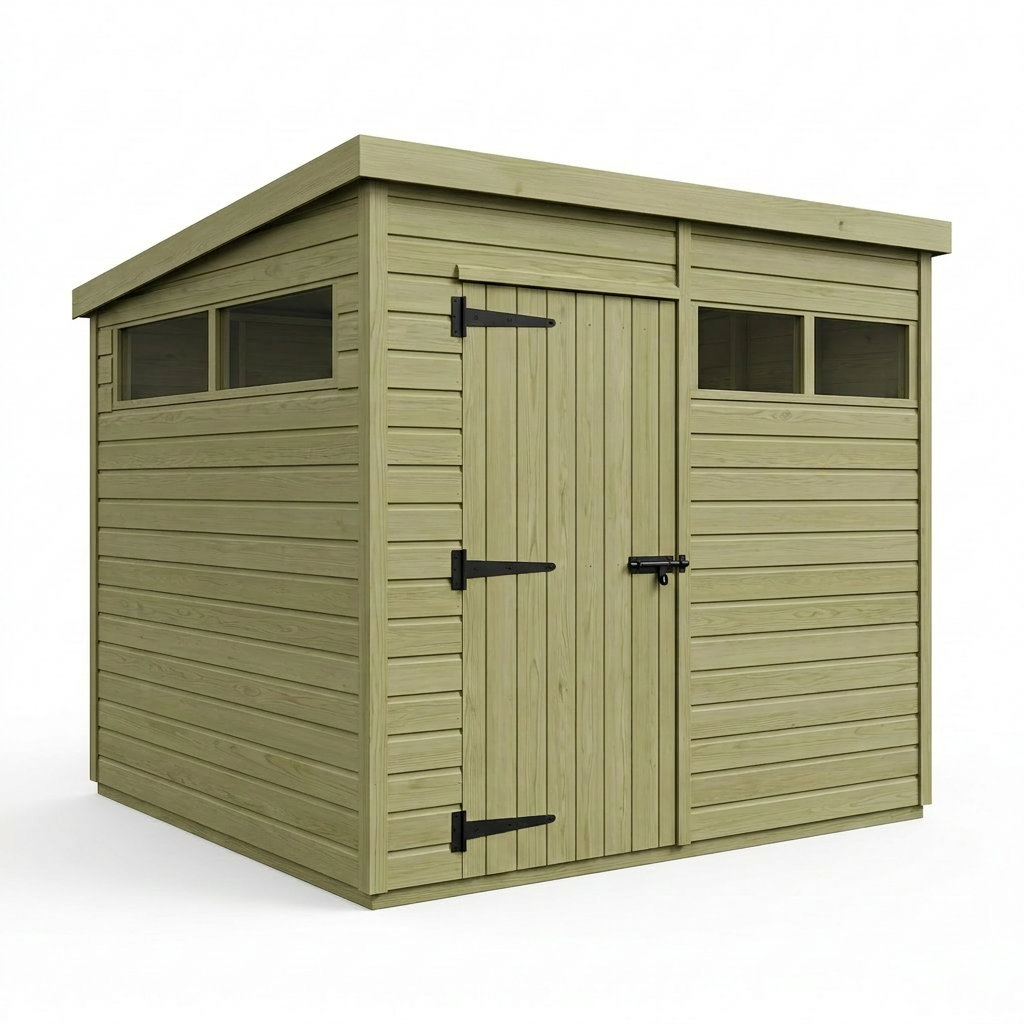 10 x 10 Security Pent Shed - view 3