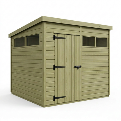 10 x 10 Security Pent Shed - view 3