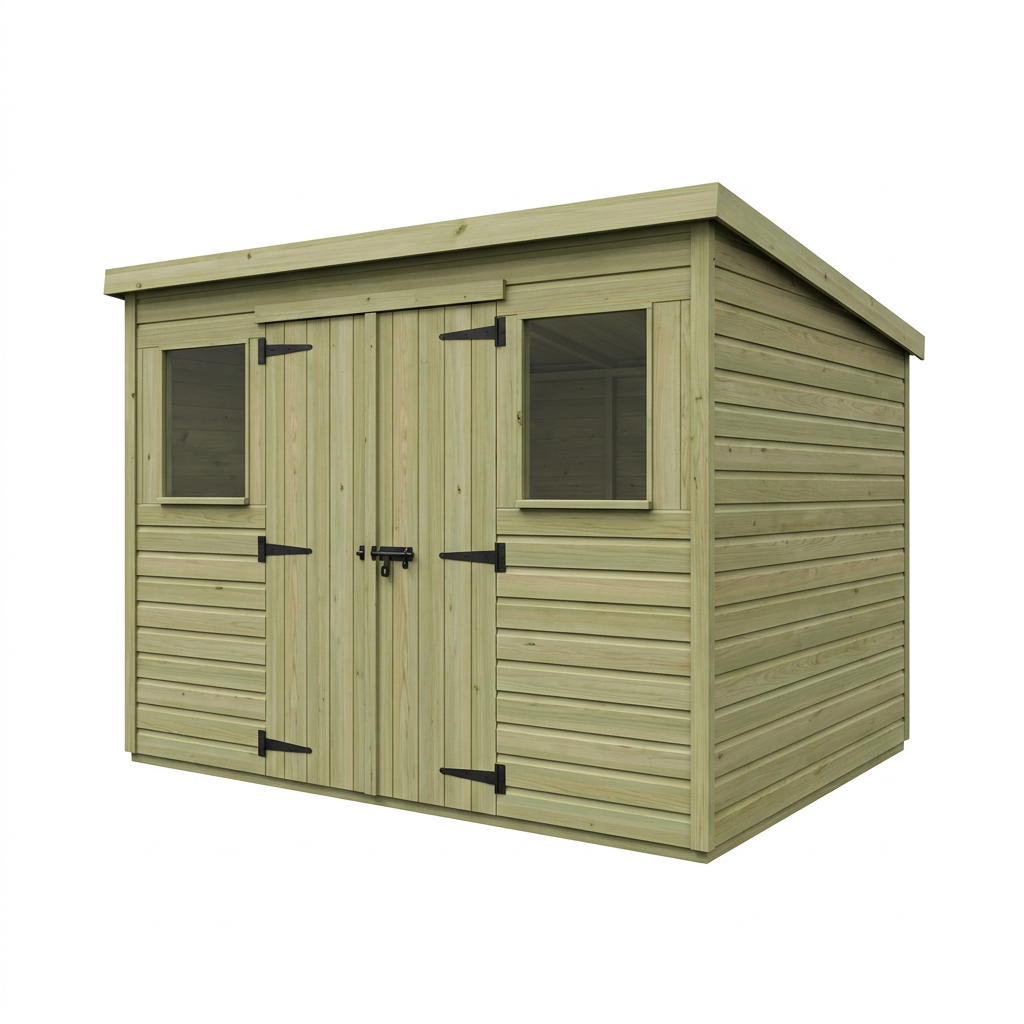 12 x 10 Security Pent Shed - Security Pent Shed