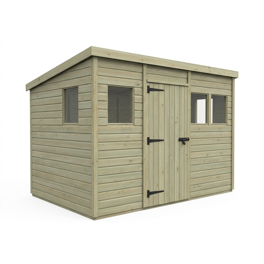 15 x 9 Security Pent Shed - Security Pent Shed