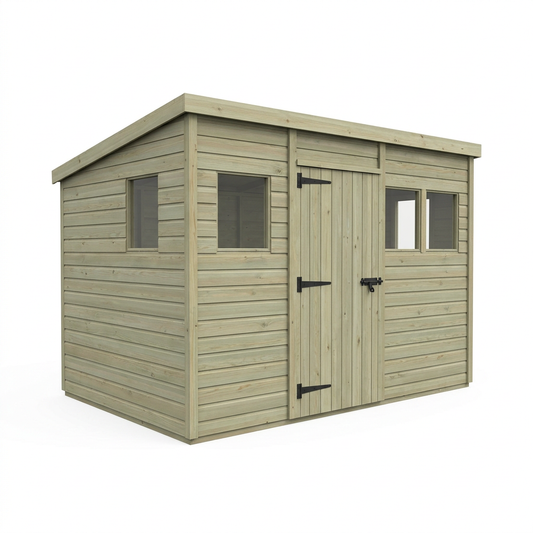 15 x 9 Security Pent Shed - Security Pent Shed