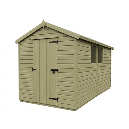 4 x 10  Apex Security Shed - view 2