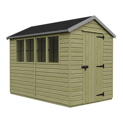 6 x 10 Security Pent Shed - Security Pent Shed