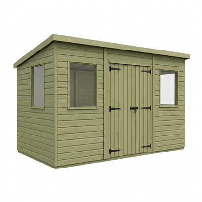 20 x 9 Pent Summer House - view 3