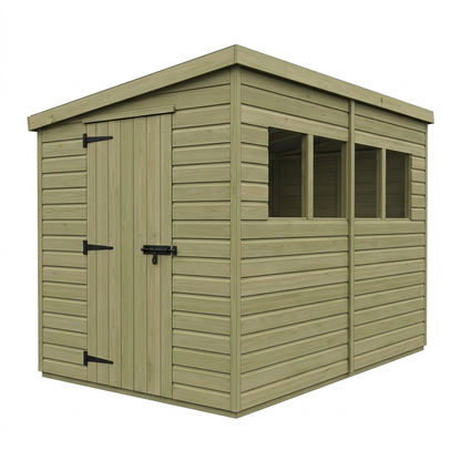 5 x 9 Security Pent Shed - Security Pent Shed