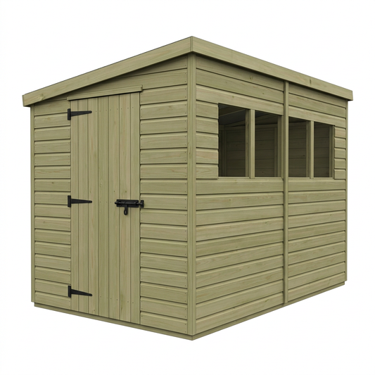 5 x 9 Security Pent Shed - Security Pent Shed