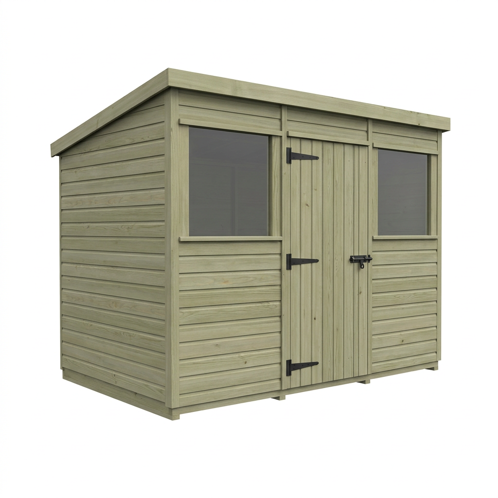 6 x 9 Security Pent Shed - Security Pent Shed