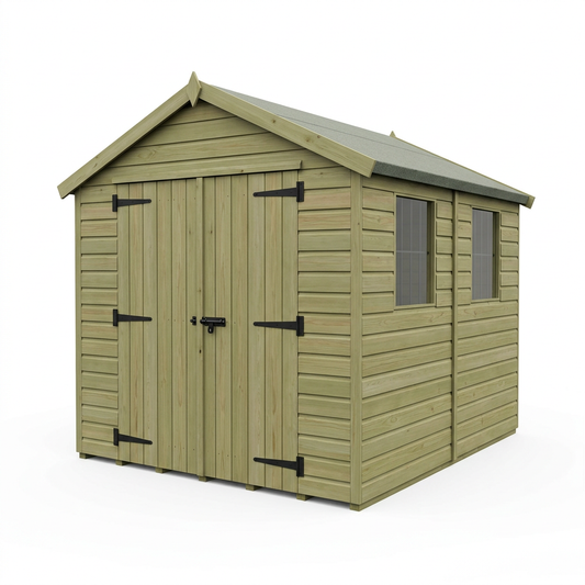 7 x 9 Apex Security Shed - Security Apex Shed