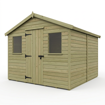 7 x 10 Apex Security Shed - Security Apex Shed
