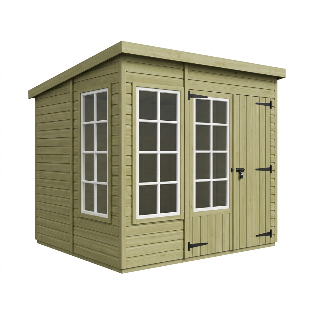 18 x 10 Security Pent Shed - Security Pent Shed