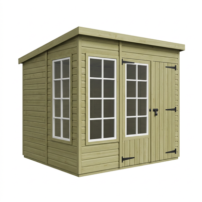 18 x 10 Security Pent Shed - Security Pent Shed