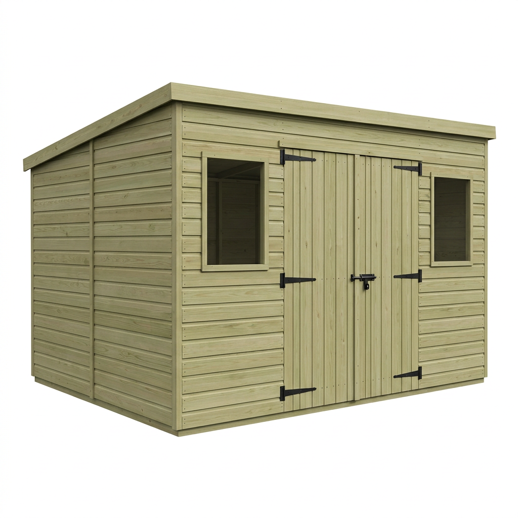 12 x 9 Pent Summer House - Pent Summer House