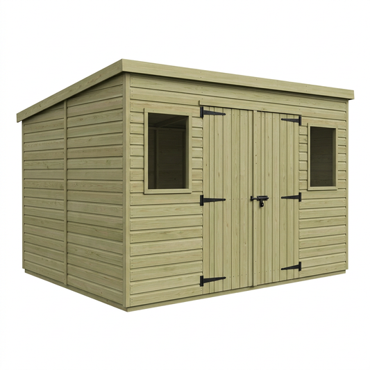 12 x 9 Pent Summer House - Pent Summer House
