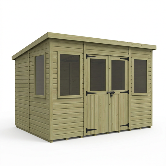 14 x 9 Pent Summer House - Pent Summer House