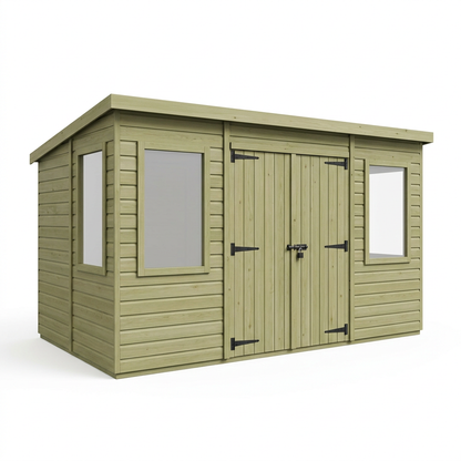 18 x 9 Pent Summer House - view 2