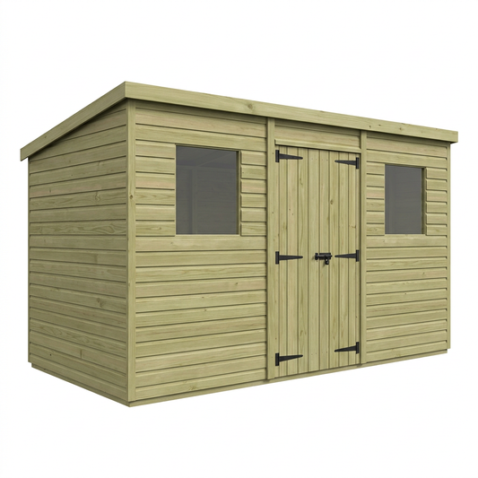 4 x 10 Pent Summer House - Pent Summer House