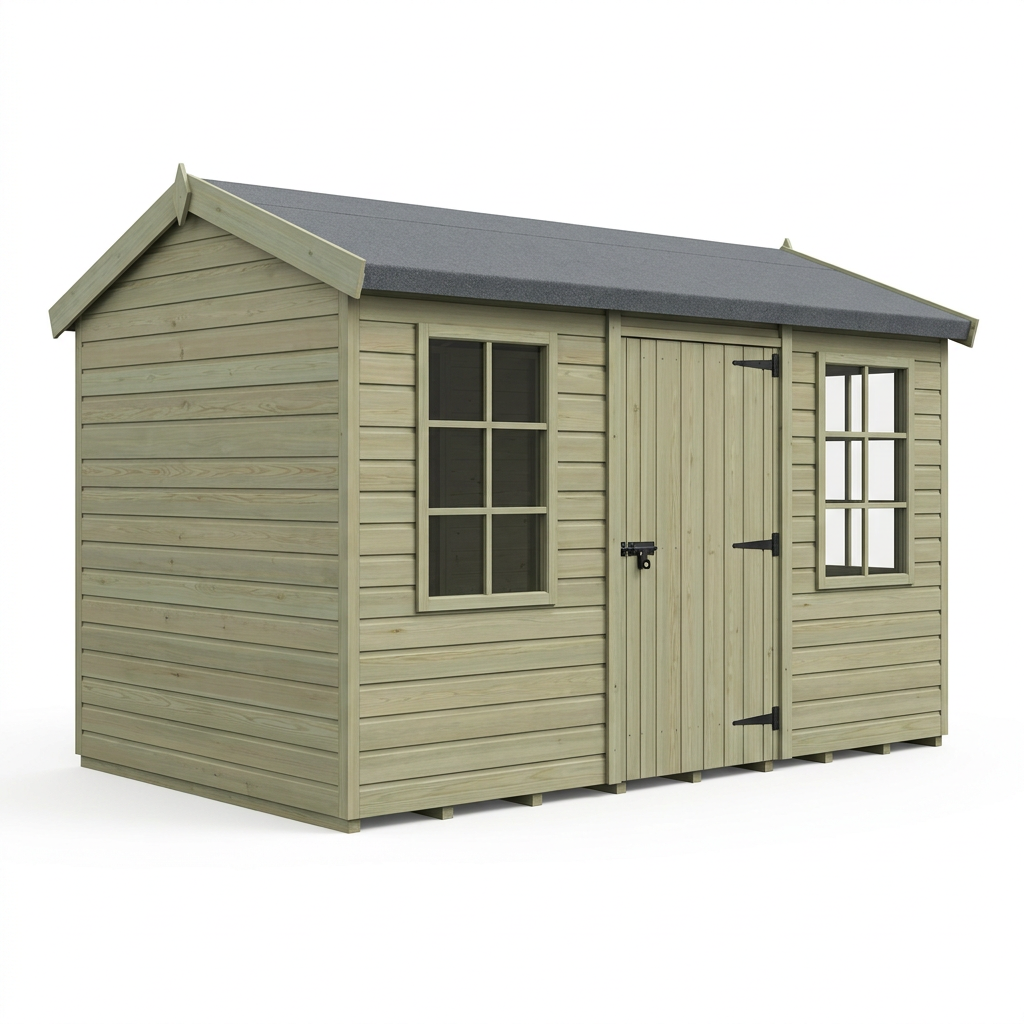 5 x 10 Pent Summer House - Pent Summer House