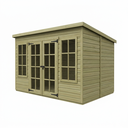 6 x 10 Pent Summer House - Pent Summer House