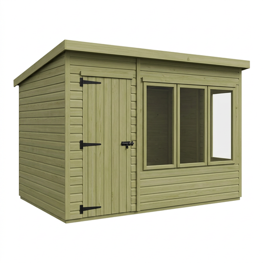 9 x 6 Pent Summer House - Pent Summer House