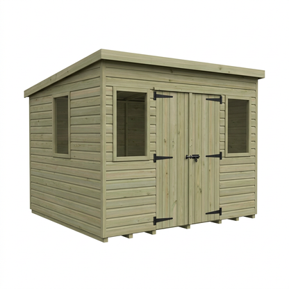 9 x 10 Pent Summer House - view 2