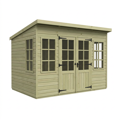 13 x 9 Pent Summer House - view 2