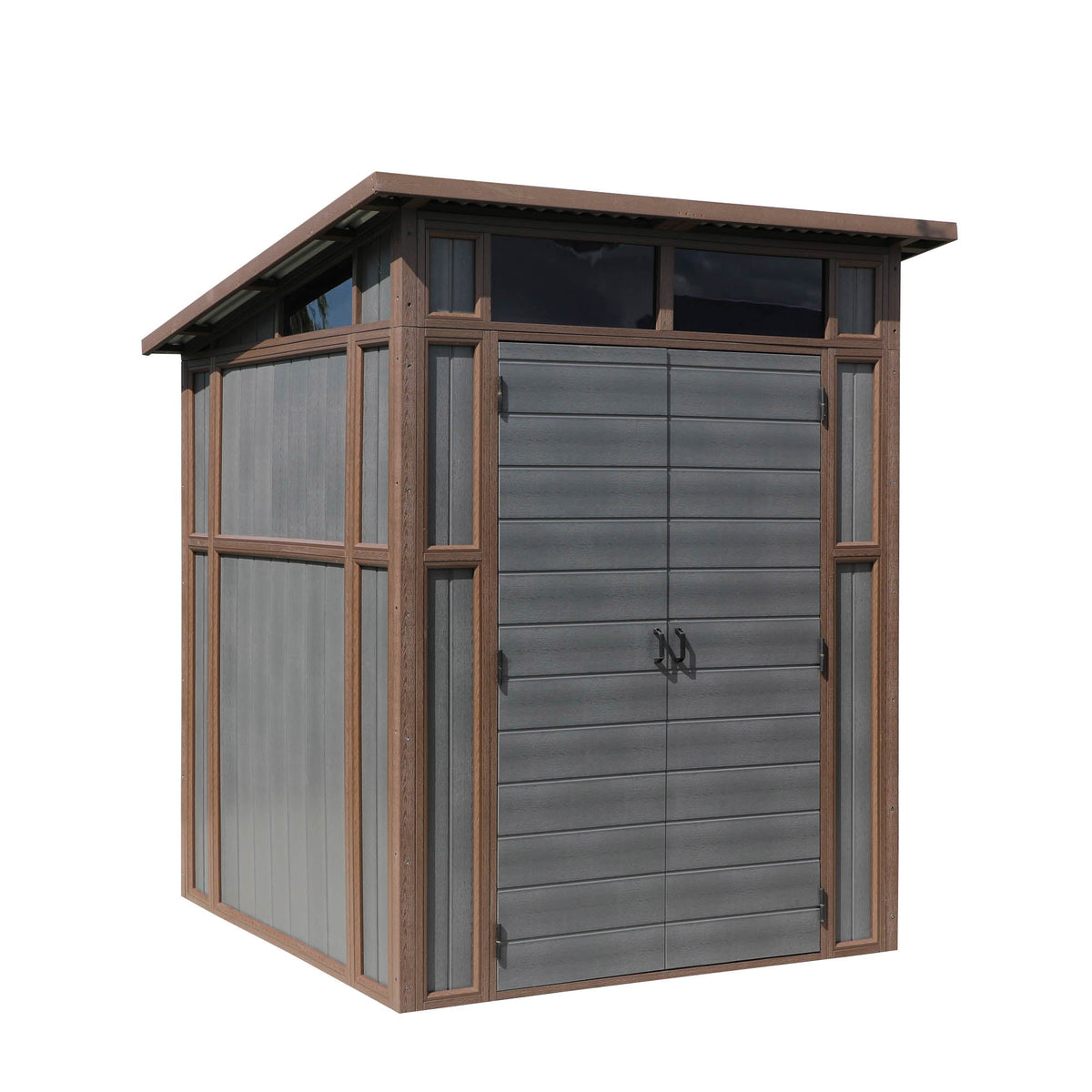 Composite Pent Storage Shed (7x7)