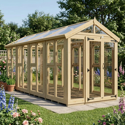 6x16 Glass Greenhouse - view 4