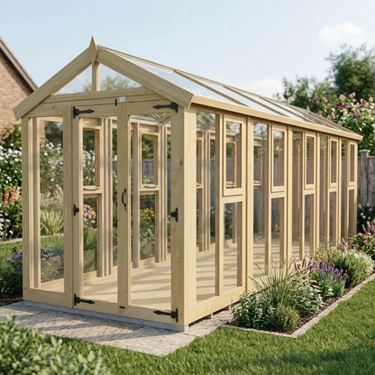 6x20 Glass Greenhouse - view 6