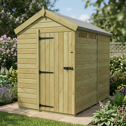 7 x 5 Apex Security Shed - view 5