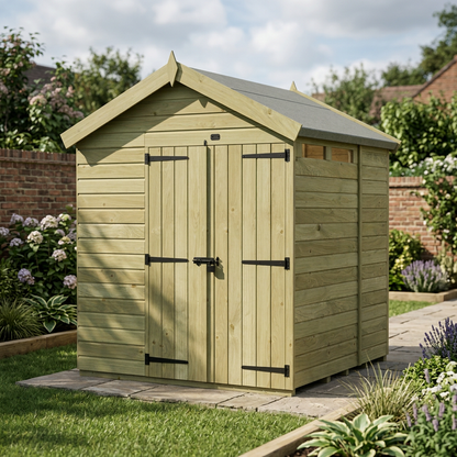 7 x 7 Apex Security Shed - view 4