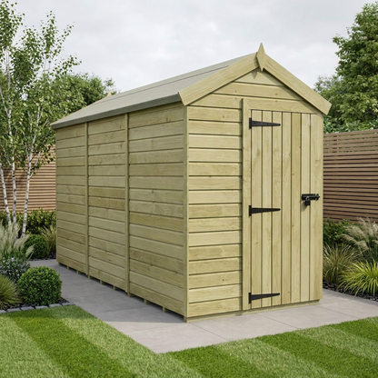 5 x 12 Apex Shed (Single Door, No Windows) - Apex Shed