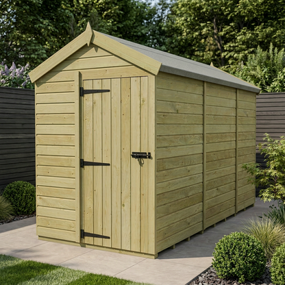 5 x 11 Apex Shed (Single Door, No Windows) - Apex Shed
