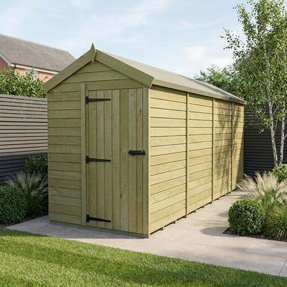 5 x 15 Apex Shed (Single Door, No Windows) - Apex Shed