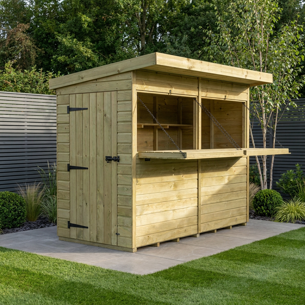 8 x 4 BAR - Bar Shed
