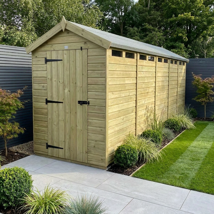 4 x 20 Apex Security Shed - view 2